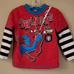 Spiderman long sleeve tee shirt